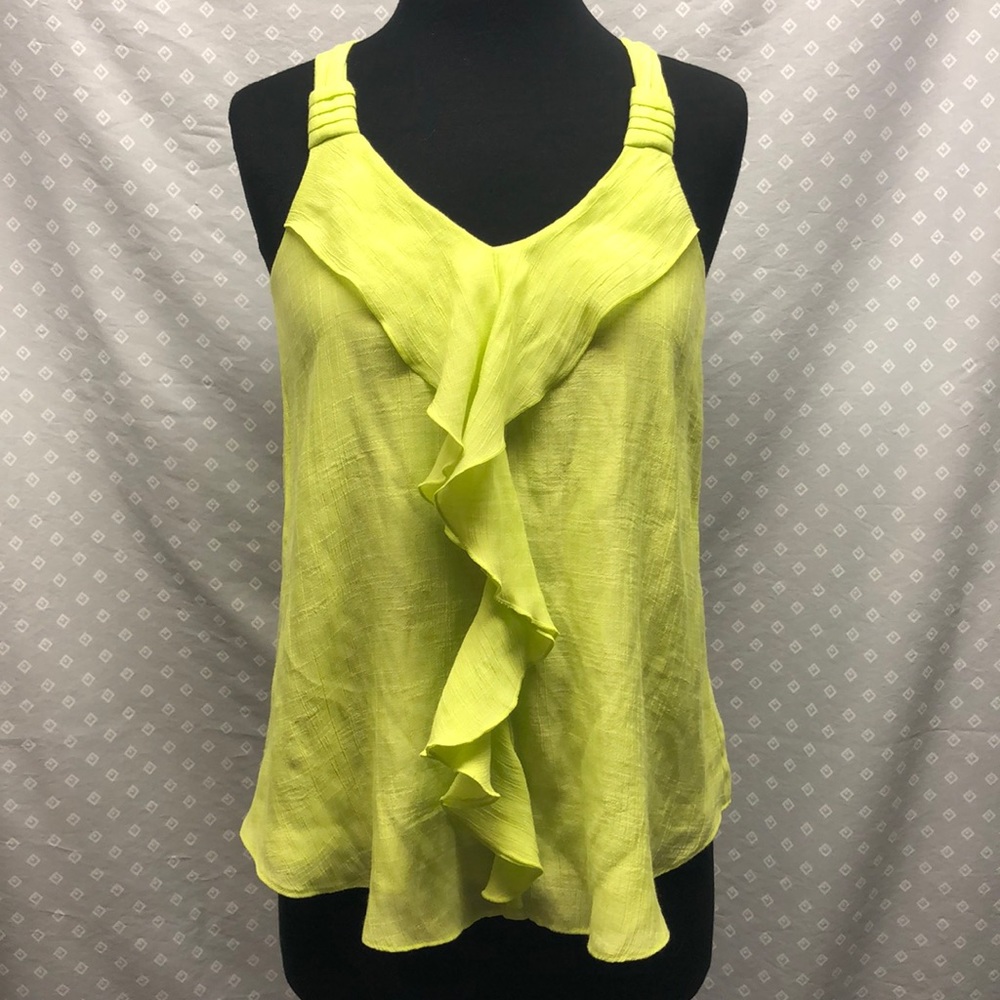 Lime Green Blouse